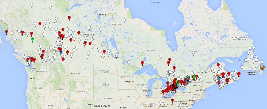 Tradows Customer Map